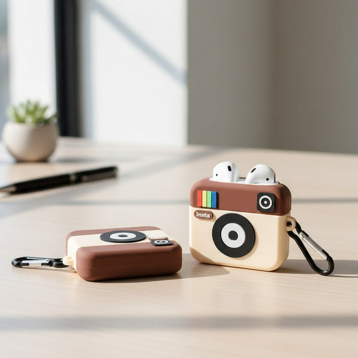 Premium Silicone Insta Airpod 1/2 Case