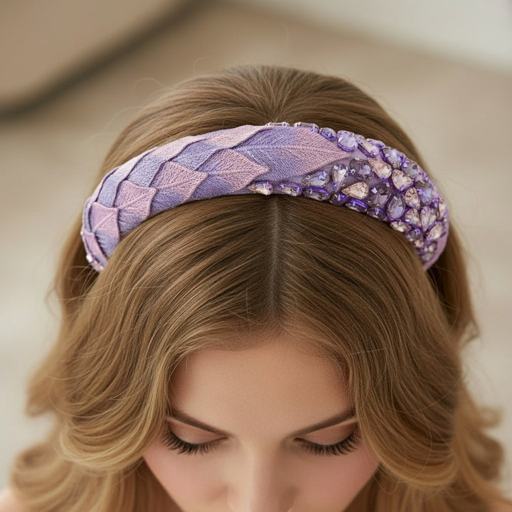 Wilderly Pastel Crystal Hair Band