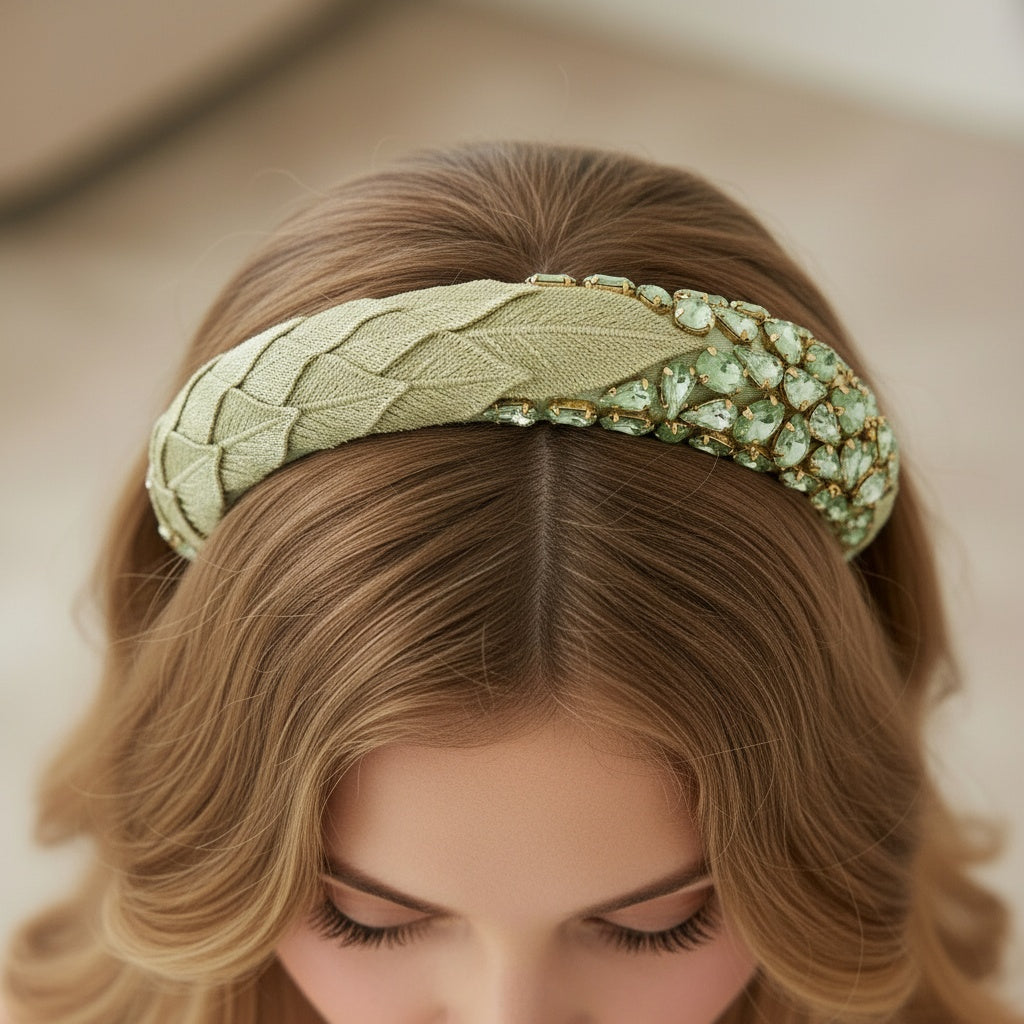 Wilderly Pastel Crystal Hair Band