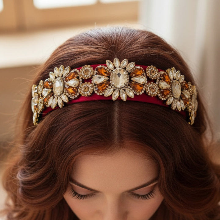 Fireworks Crystal Hair Band