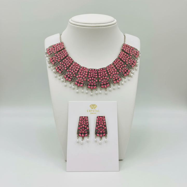 Meenakari Pearl Necklace Sets