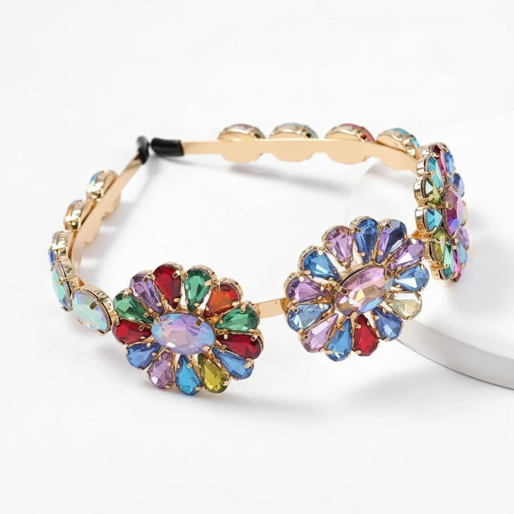 Floral Fiesta Crystal Hair Band