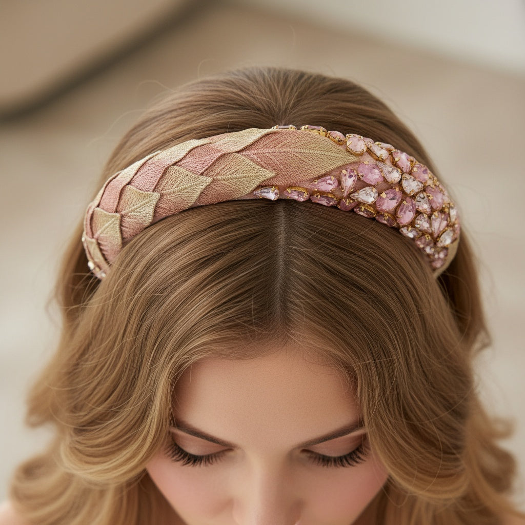 Wilderly Pastel Crystal Hair Band