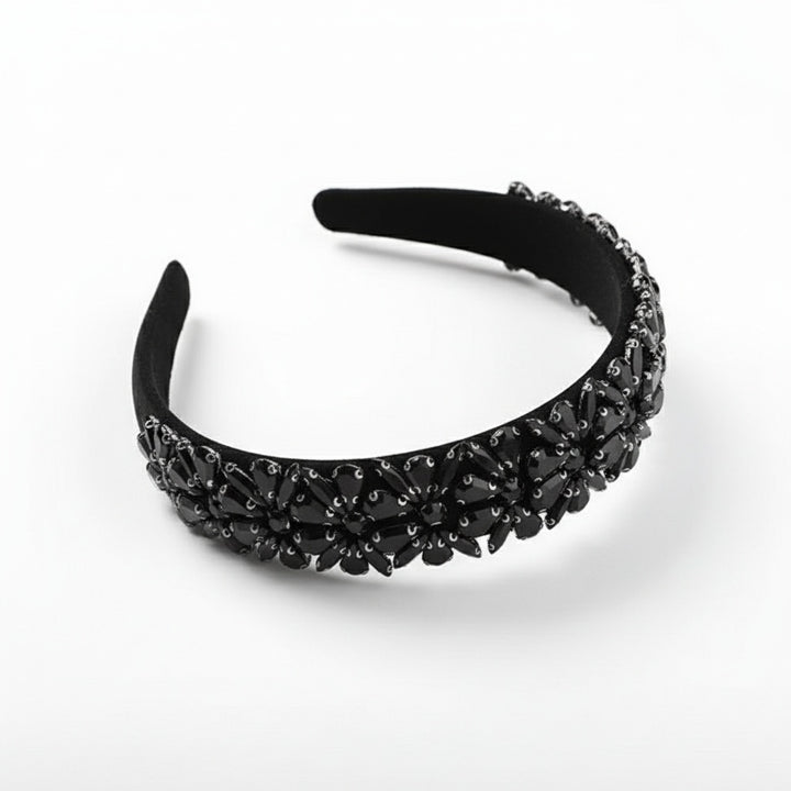 Flora Multi Colored Crystal Hair Band