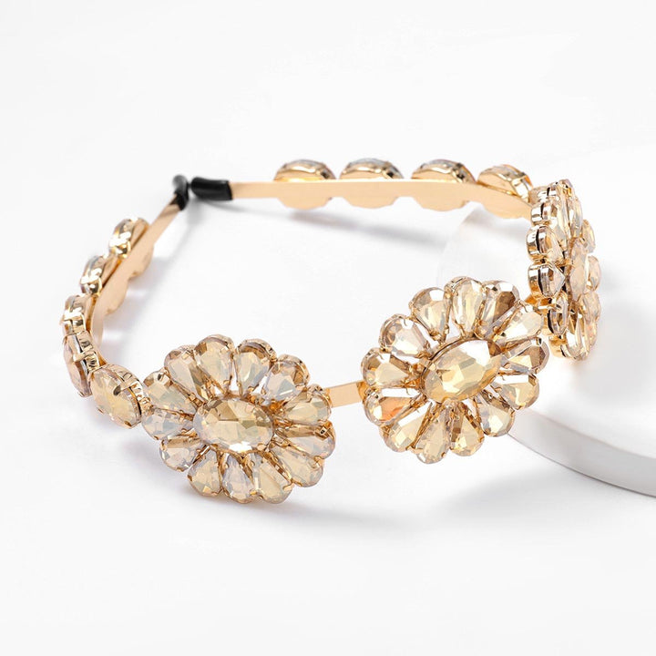 Floral Fiesta Crystal Hair Band