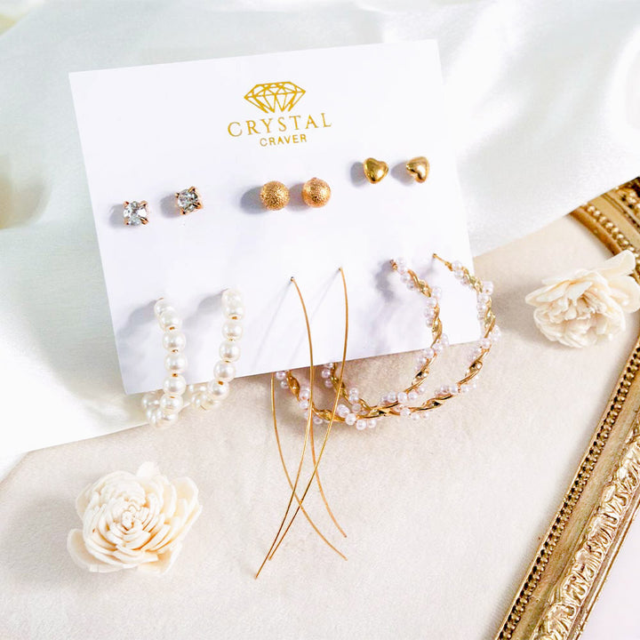 Classy Girl Earring Set Of 6