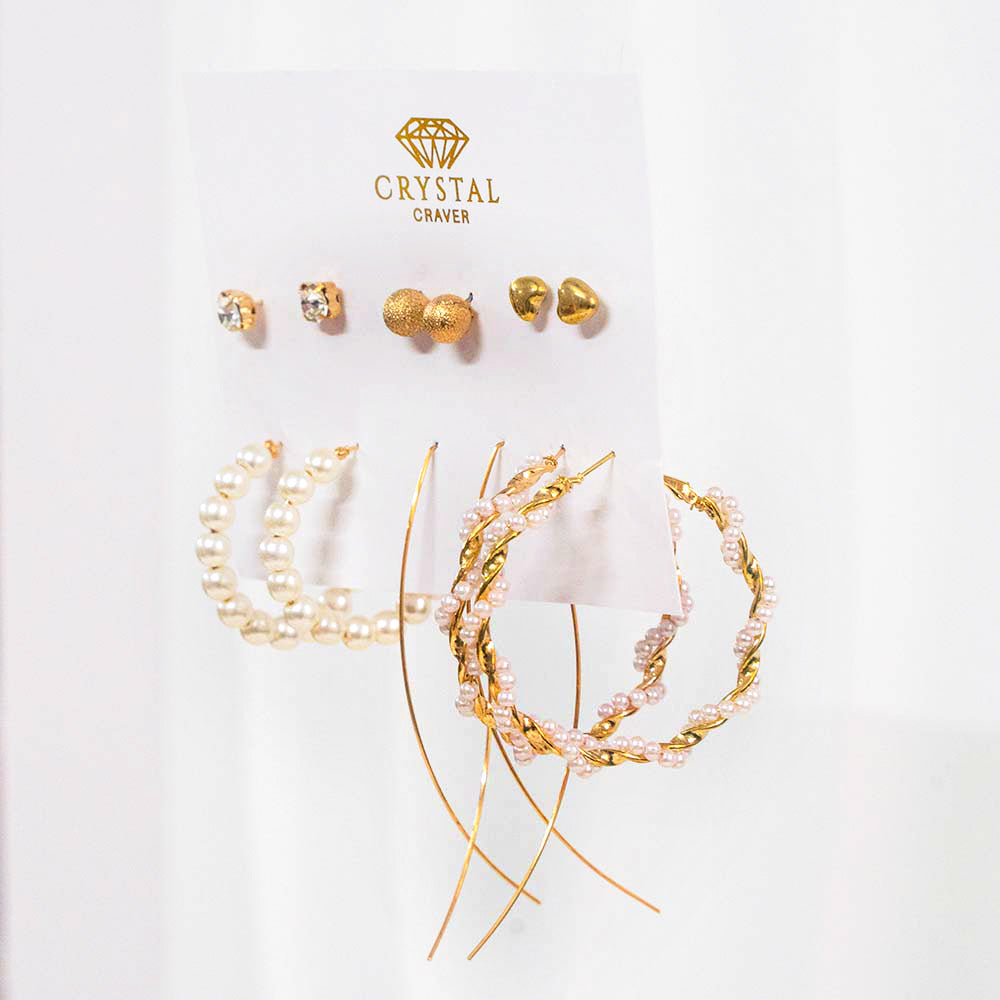 Classy Girl Earring Set Of 6