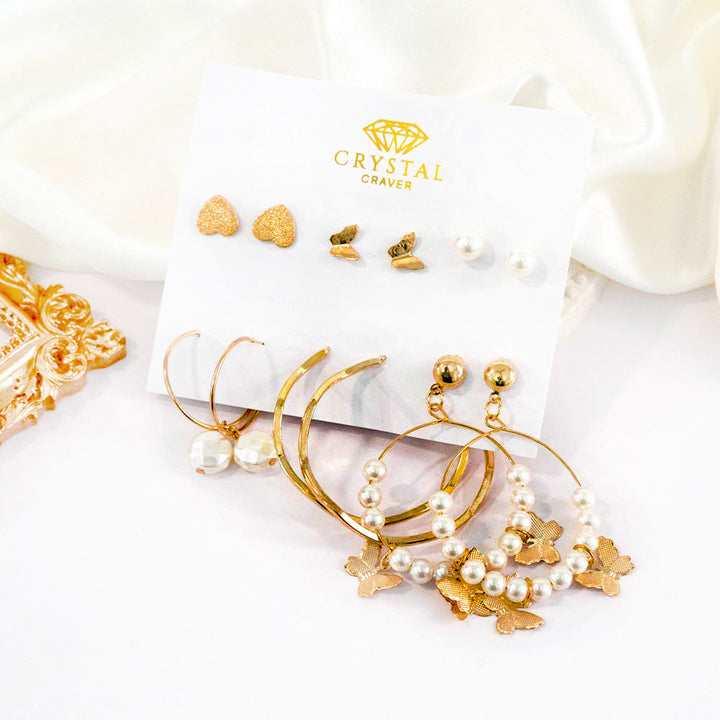 Prom Feels 6 Pairs Earring Set