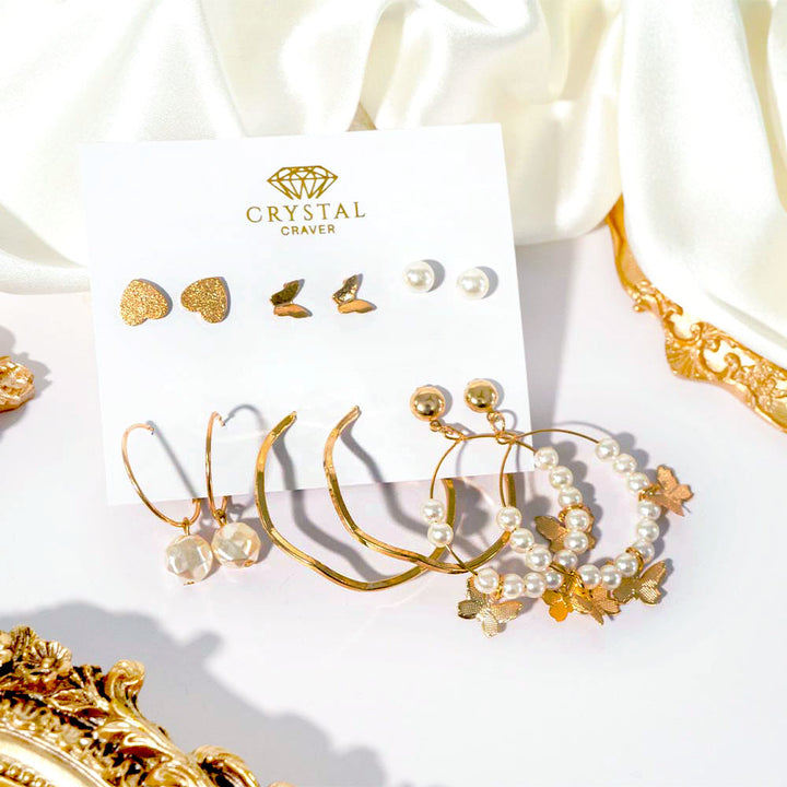 Prom Feels 6 Pairs Earring Set