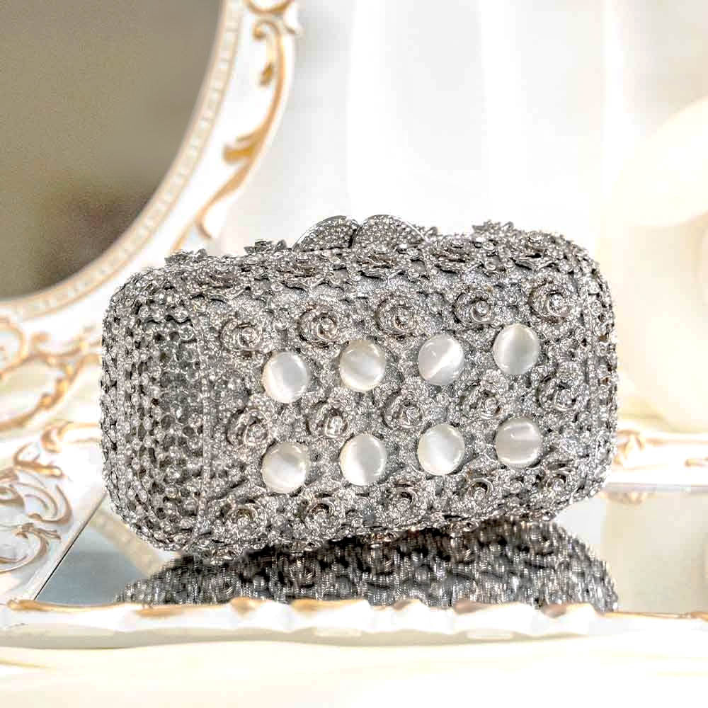 Empress Crystal Clutch Bag