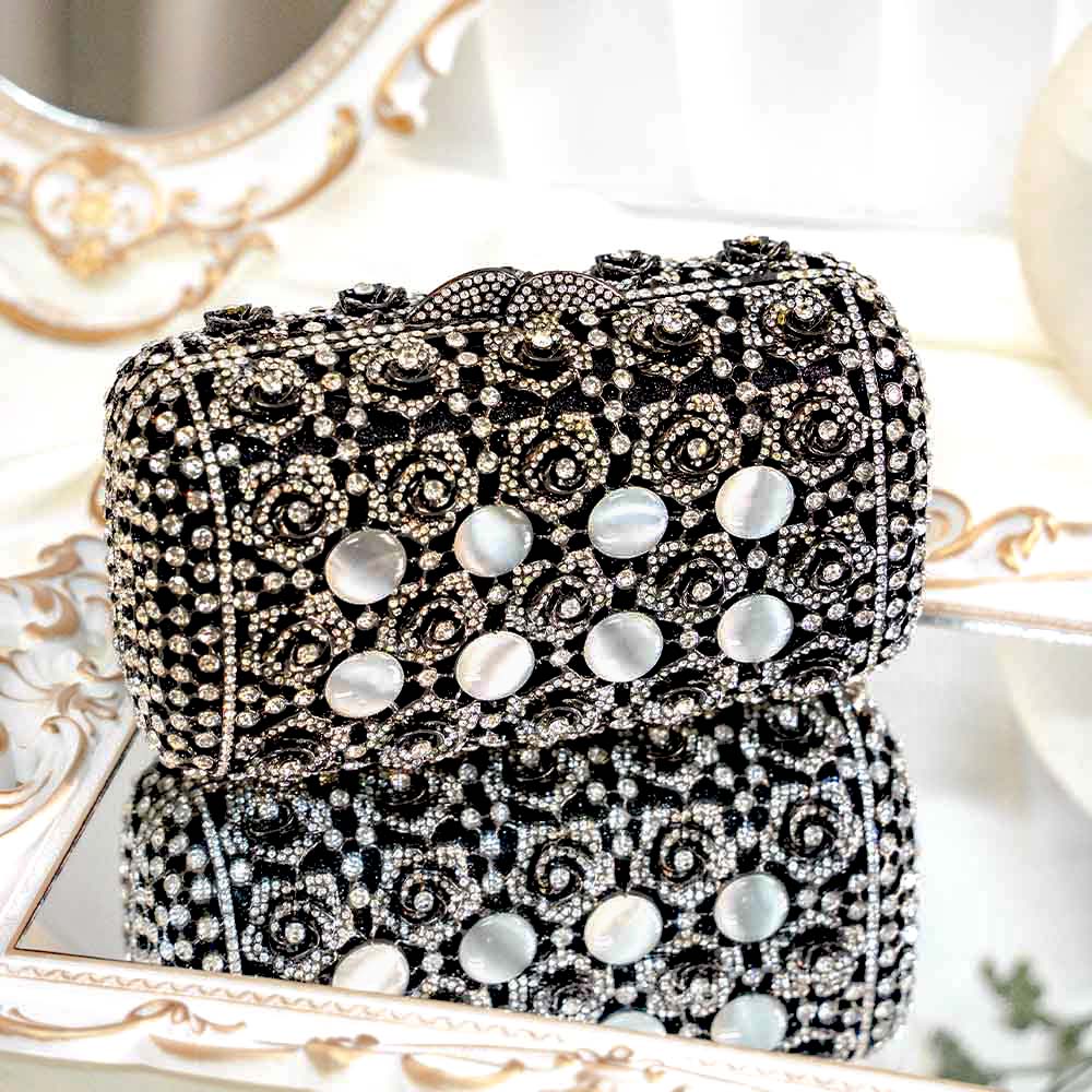 Empress Crystal Clutch Bag