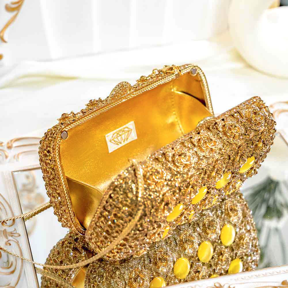 Empress Crystal Clutch Bag