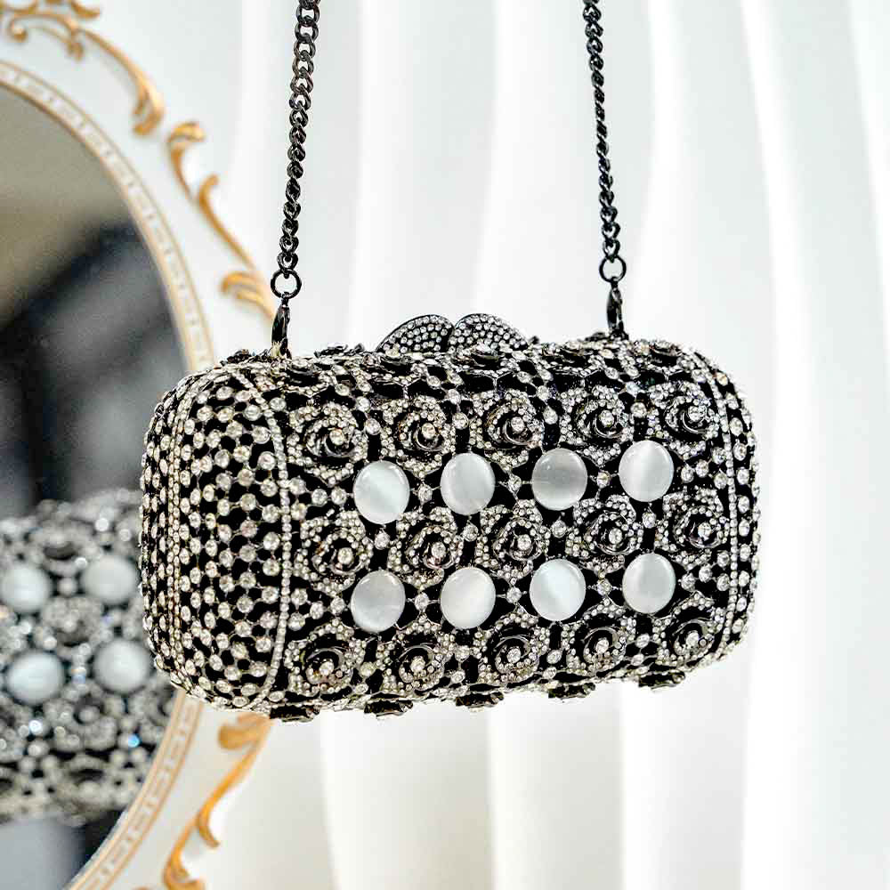 Empress Crystal Clutch Bag