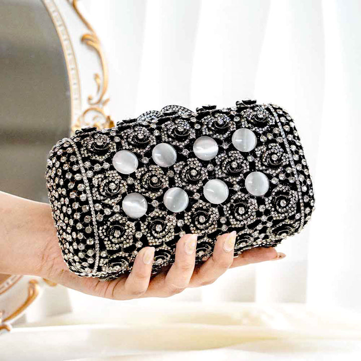 Empress Crystal Clutch Bag