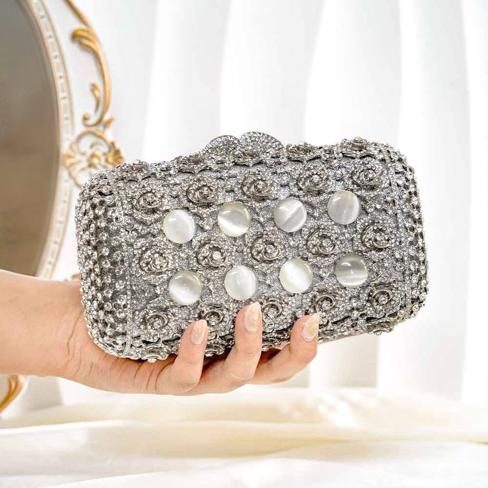 Empress Crystal Clutch Bag