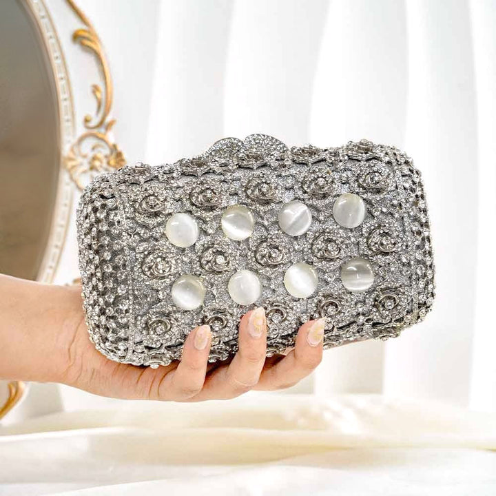 Empress Crystal Clutch Bag