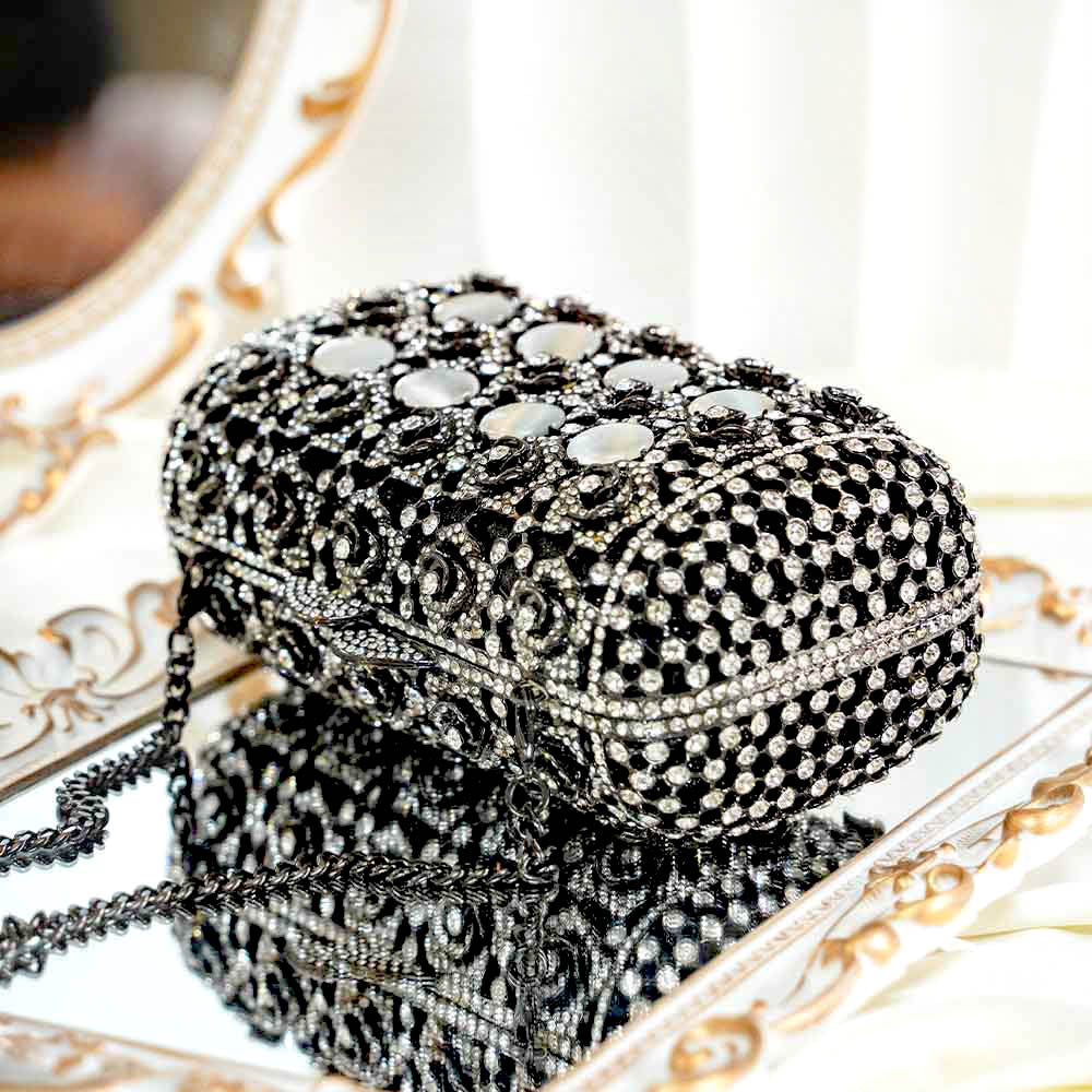 Empress Crystal Clutch Bag