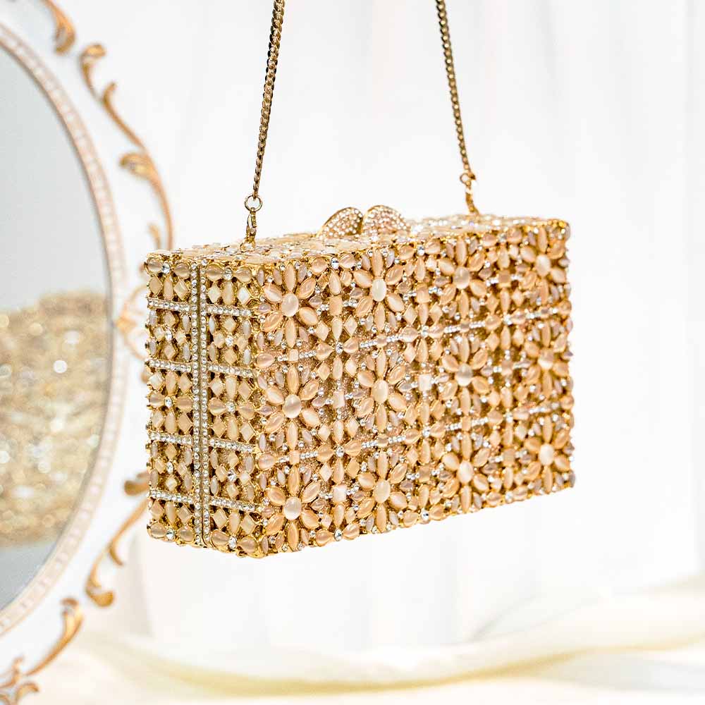 Dream Dazzle Crystal Clutch Bag
