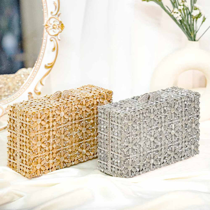 Dream Dazzle Crystal Clutch Bag