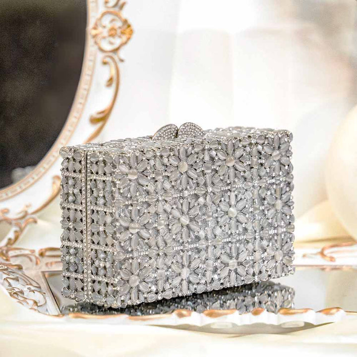 Dream Dazzle Crystal Clutch Bag