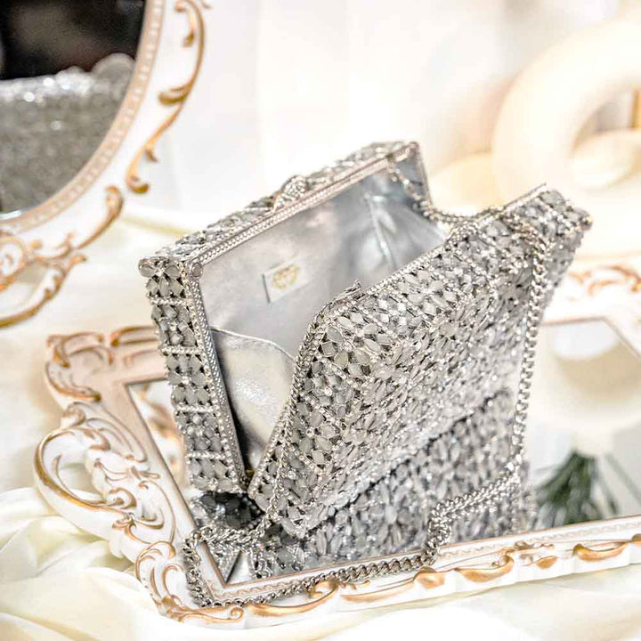 Dream Dazzle Crystal Clutch Bag