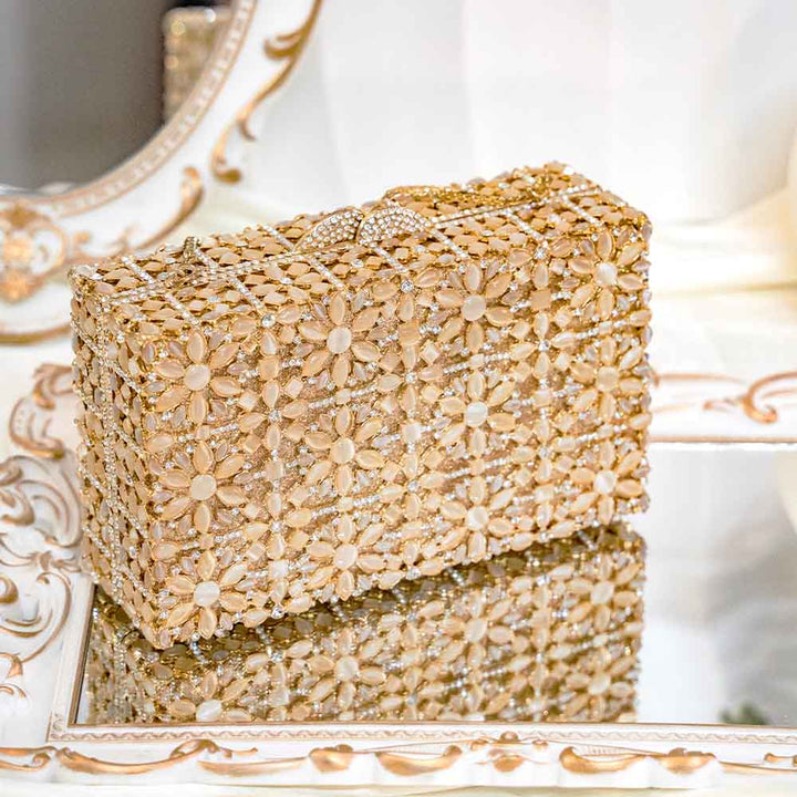 Dream Dazzle Crystal Clutch Bag