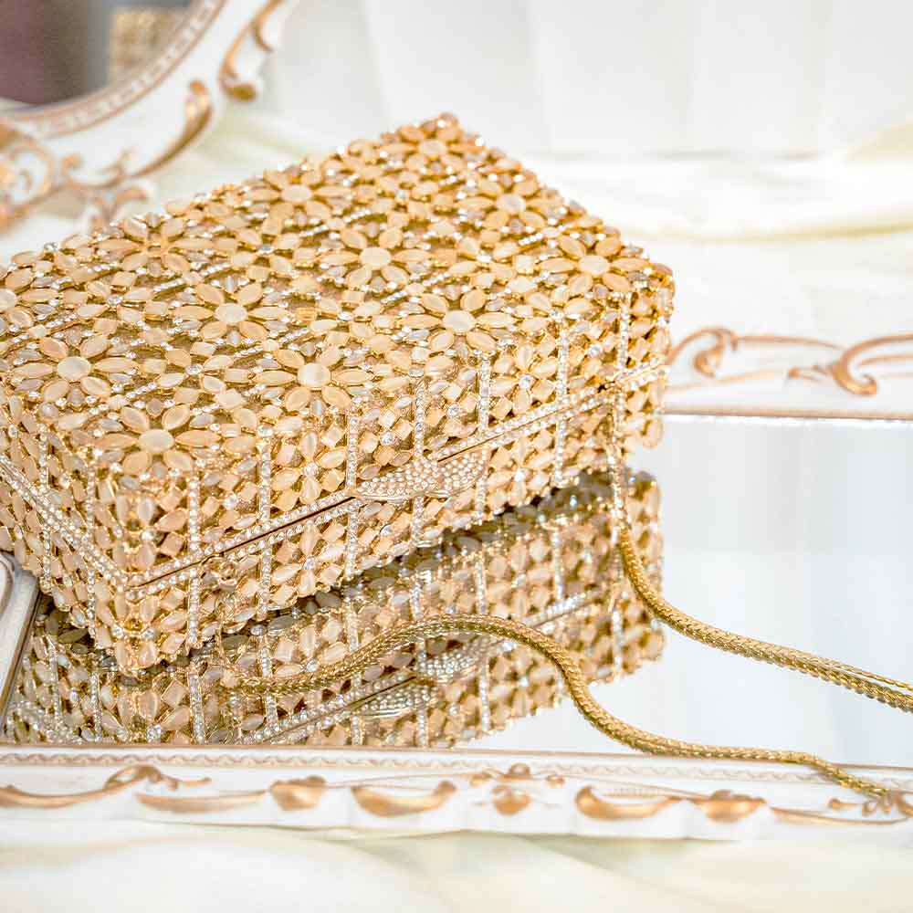 Dream Dazzle Crystal Clutch Bag