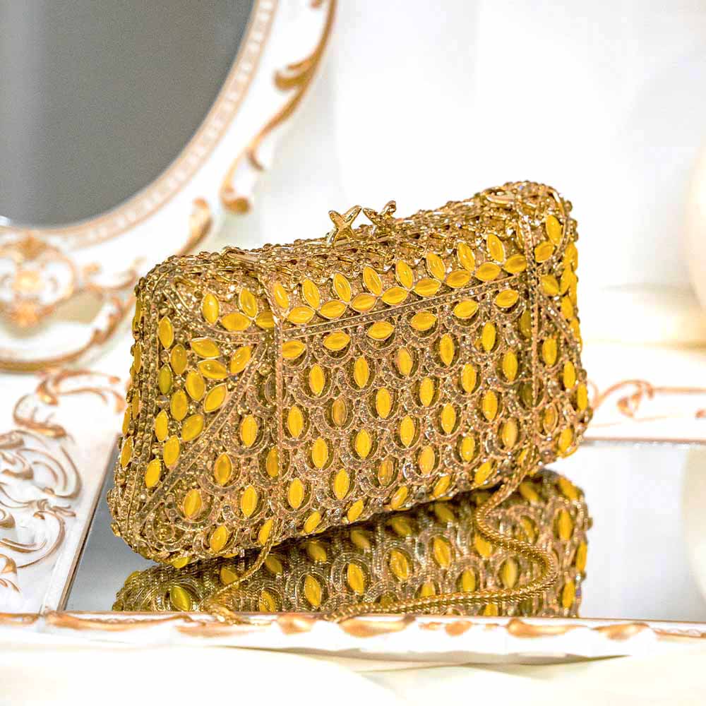 Crystal Delicacy Clutch Bag