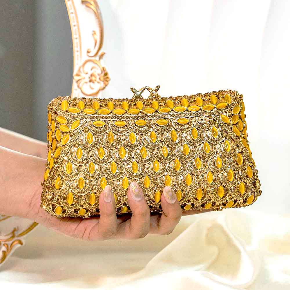Crystal Delicacy Clutch Bag
