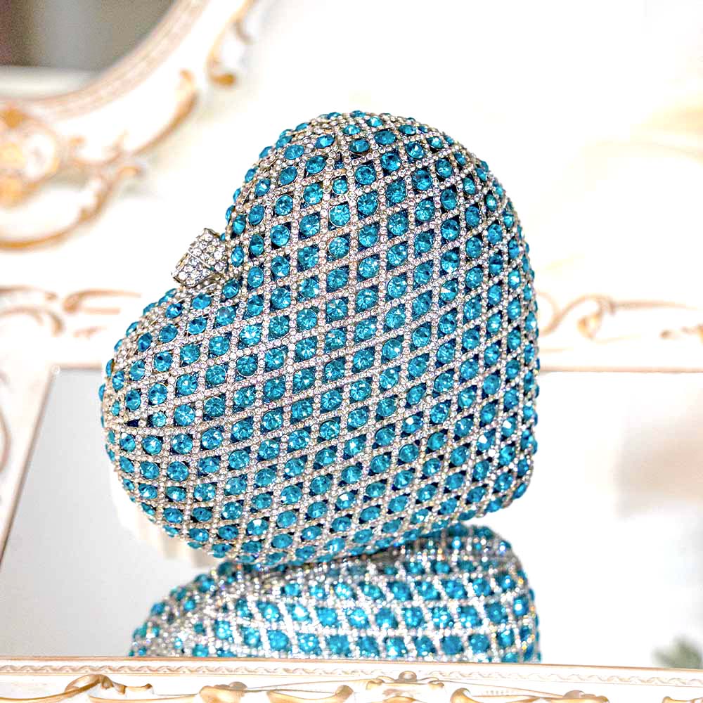 Grand Glitz Crystal Clutch Bag