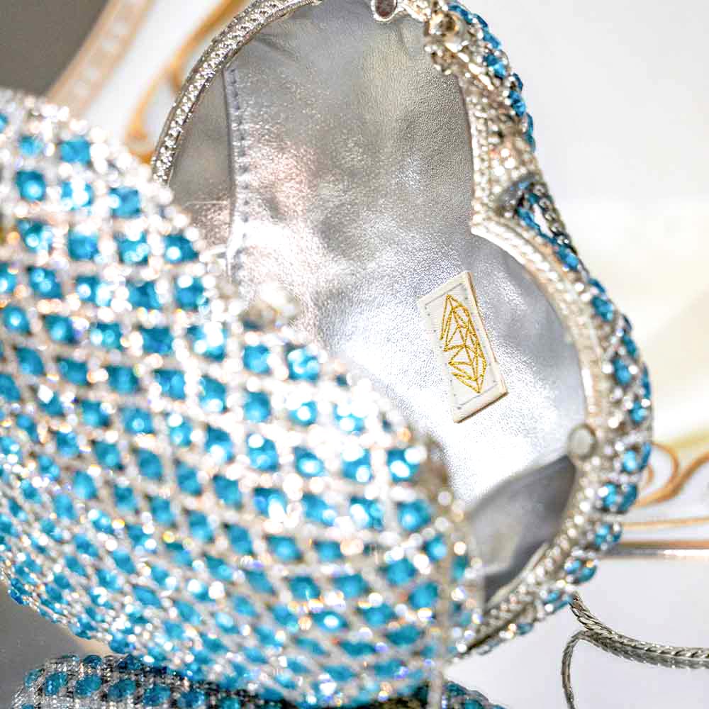 Grand Glitz Crystal Clutch Bag