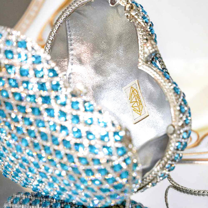 Grand Glitz Crystal Clutch Bag