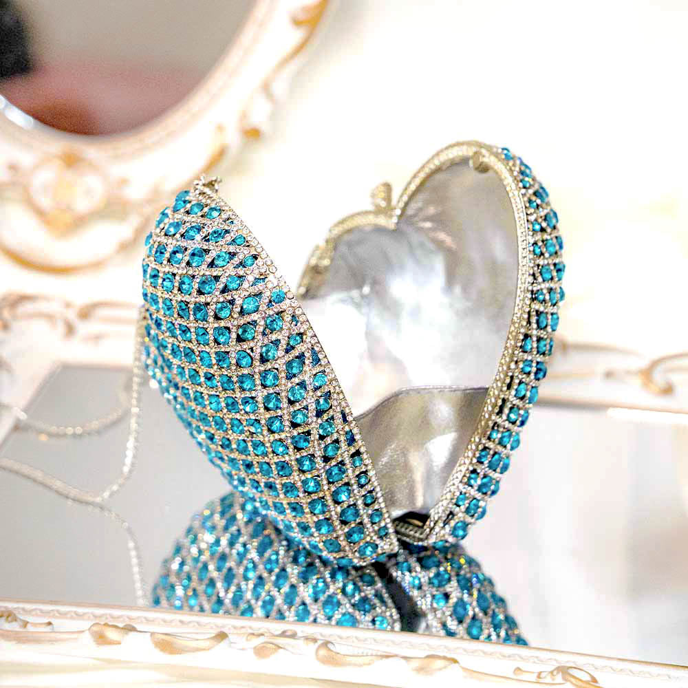 Grand Glitz Crystal Clutch Bag