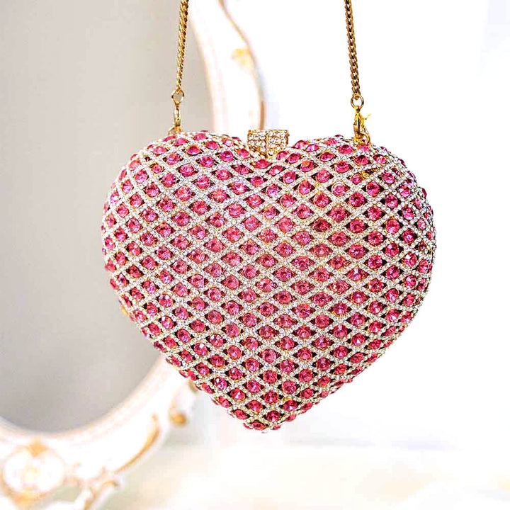 Grand Glitz Crystal Clutch Bag