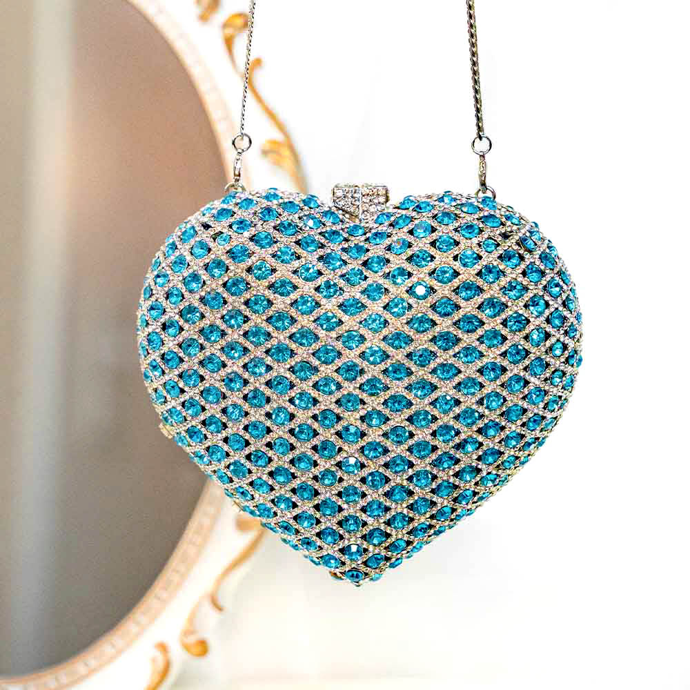 Grand Glitz Crystal Clutch Bag