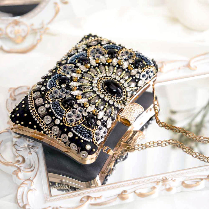 Classic Black Clutch Bag