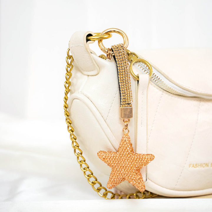 Crystal Star Keychain