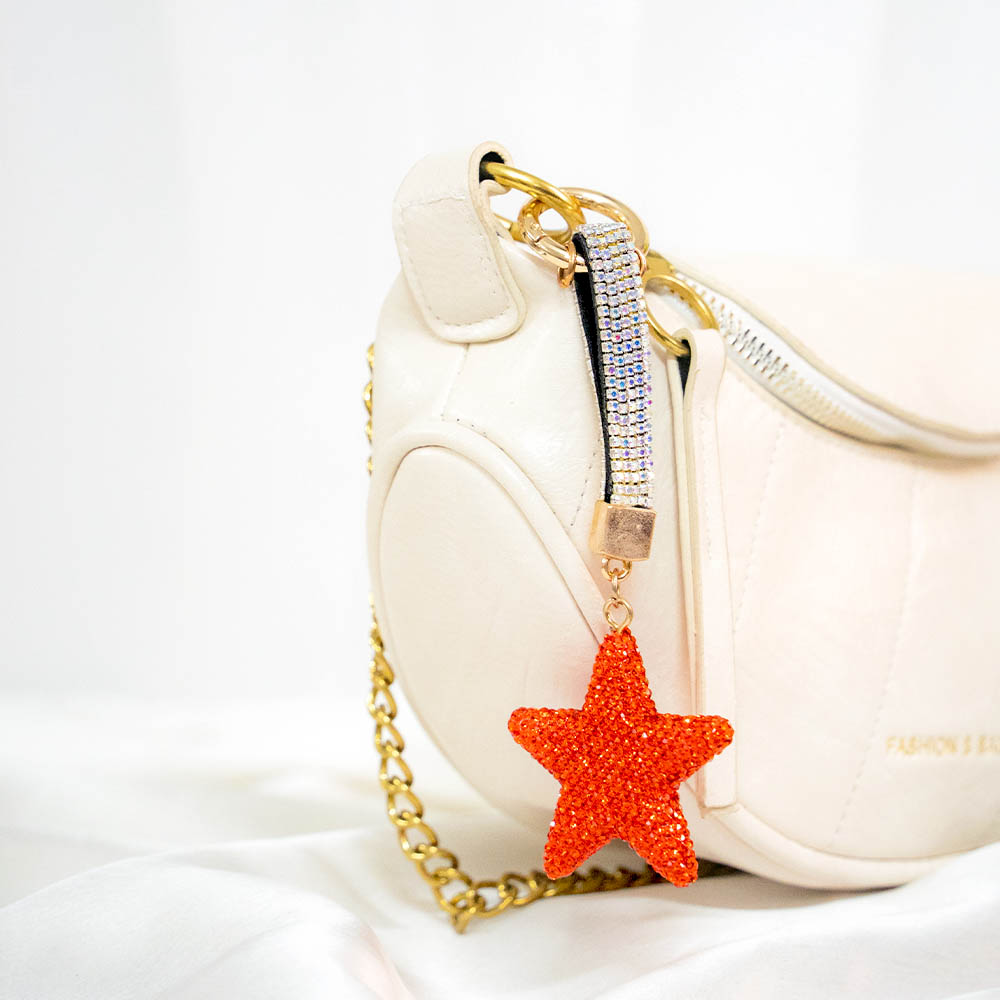 Crystal Star Keychain
