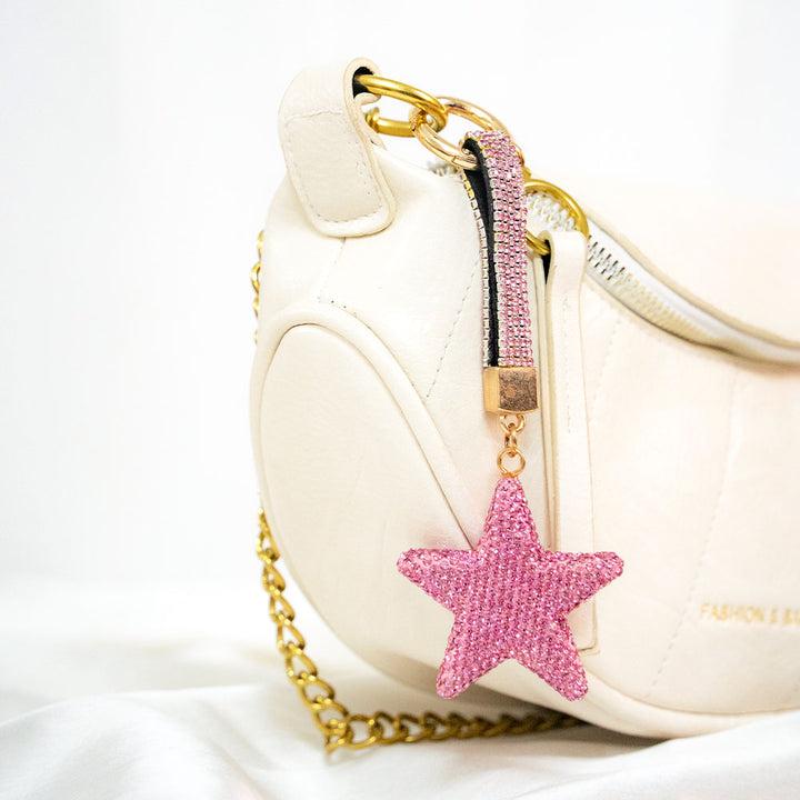 Crystal Star Keychain