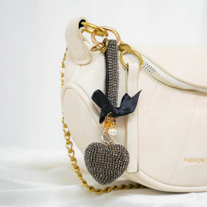 Dear Heart Crystal Keychain