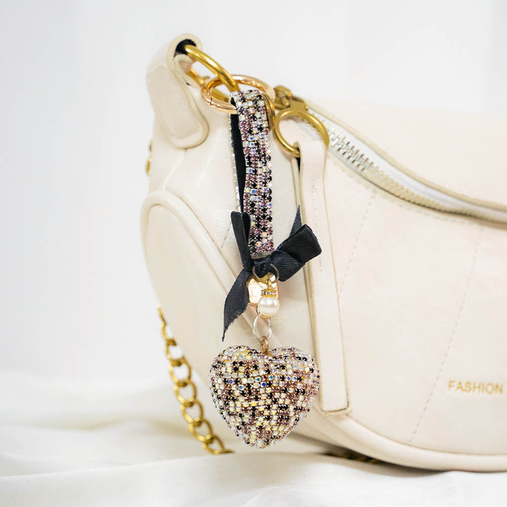 Dear Heart Crystal Keychain