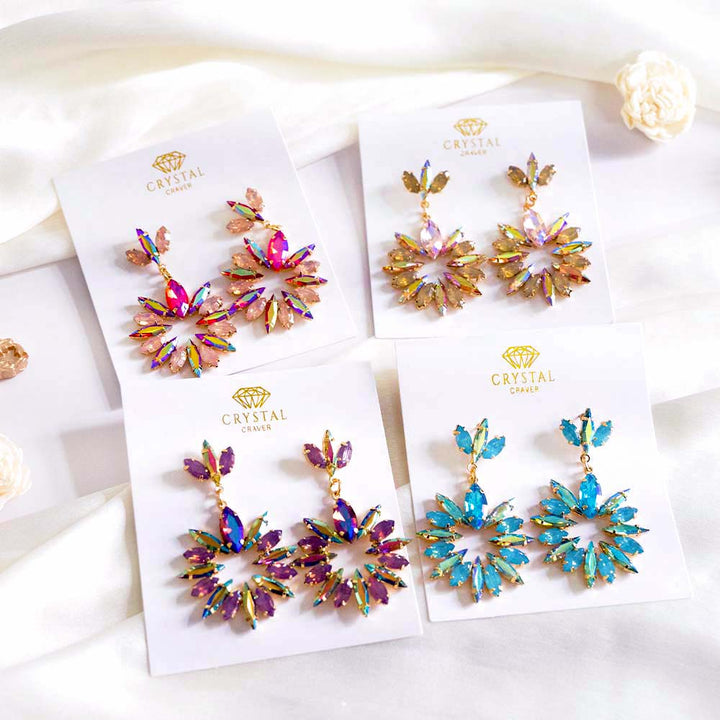 Crystal Frost Earrings