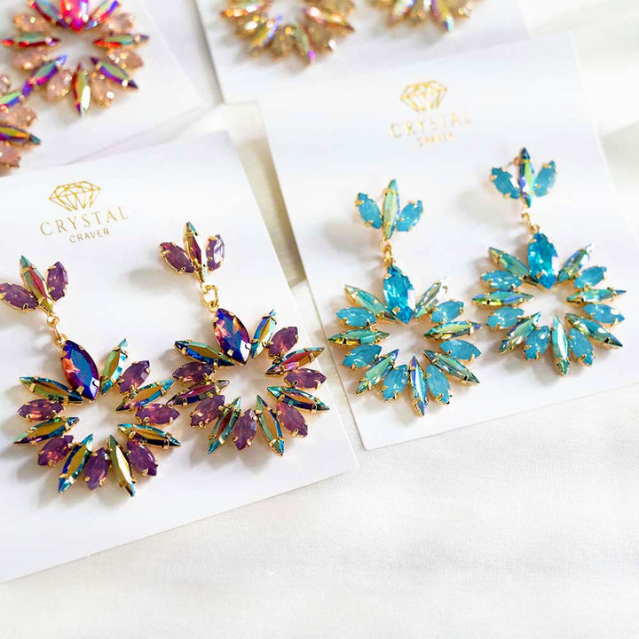 Crystal Frost Earrings