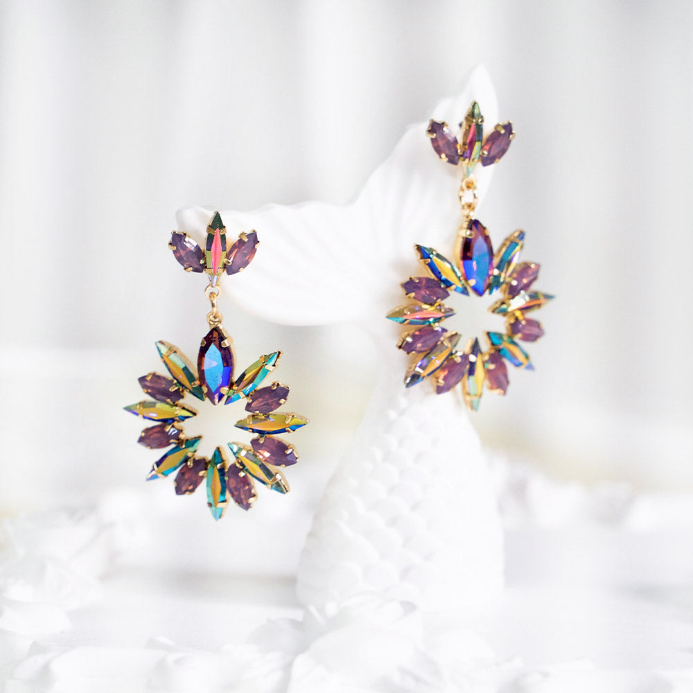 Crystal Frost Earrings