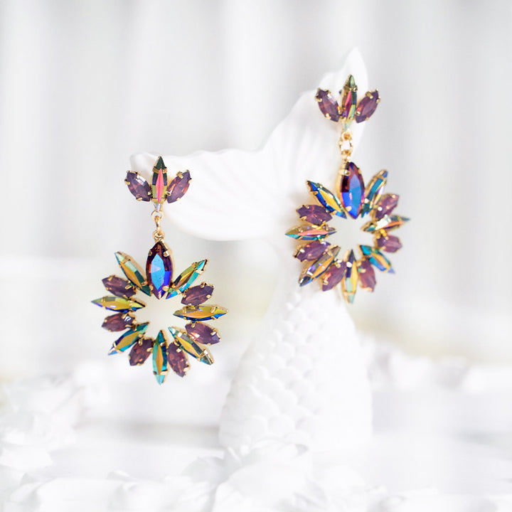 Crystal Frost Earrings