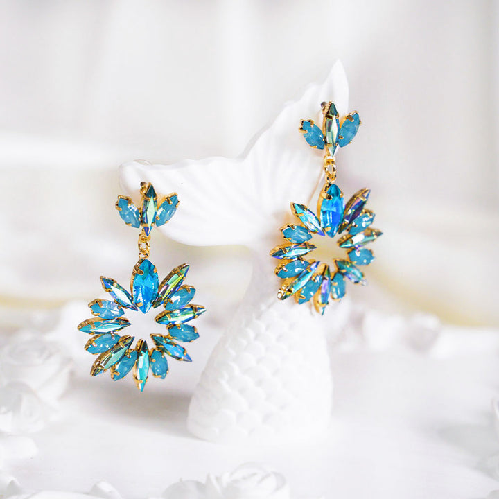 Crystal Frost Earrings