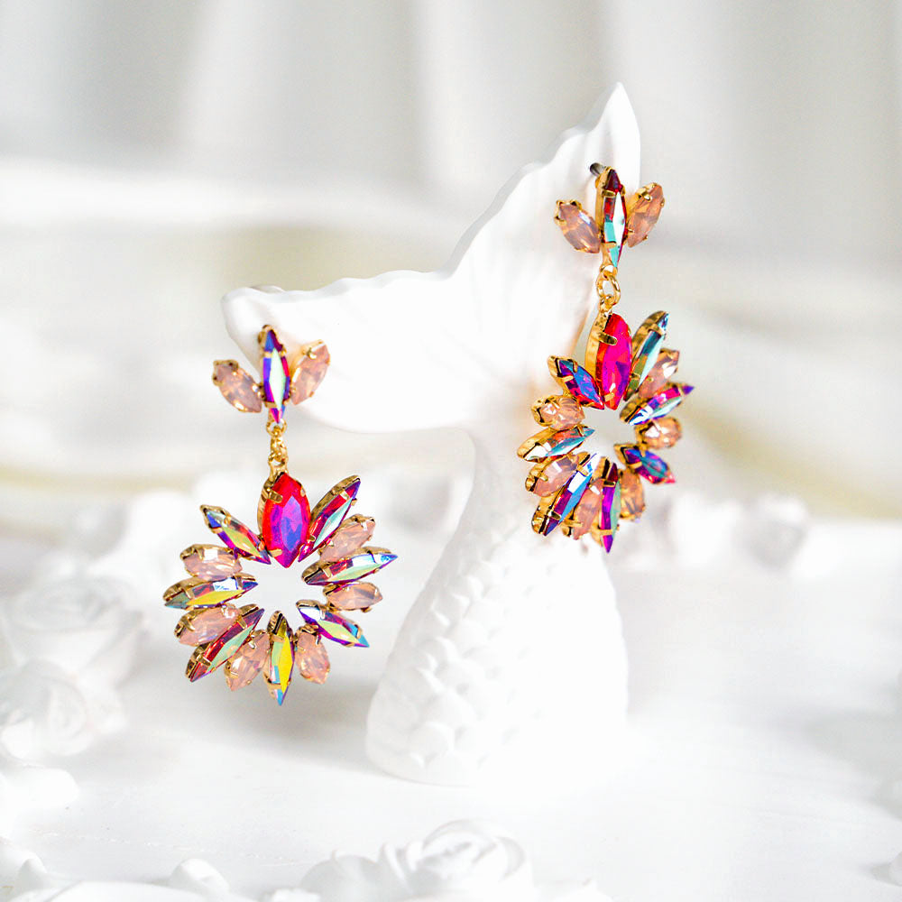 Crystal Frost Earrings