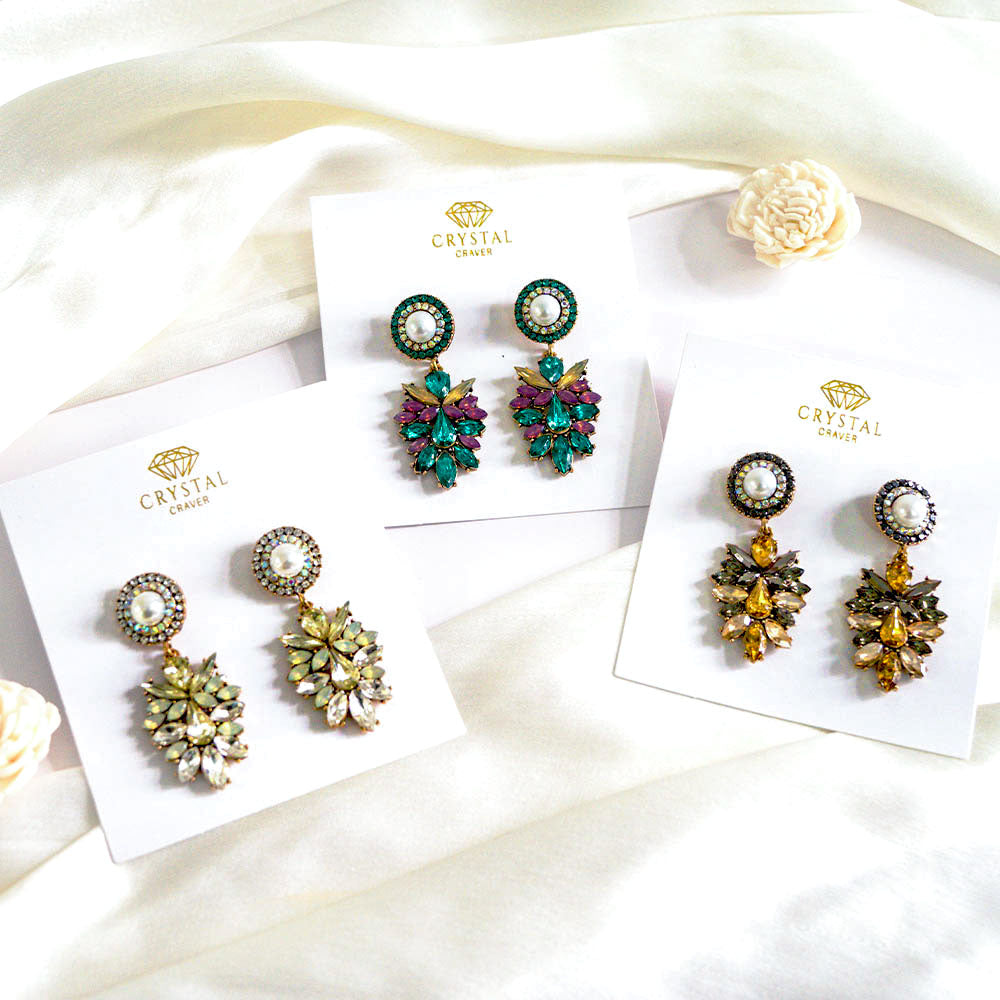 Dainty Crystal Earrings