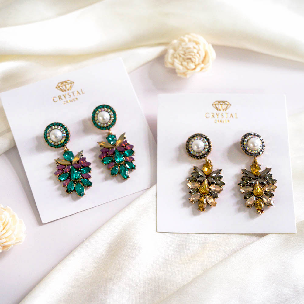 Dainty Crystal Earrings