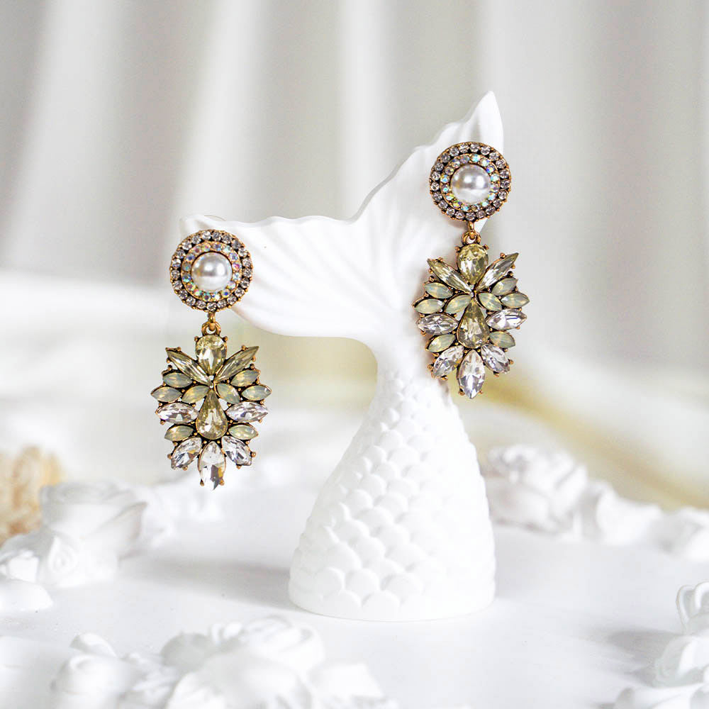 Dainty Crystal Earrings